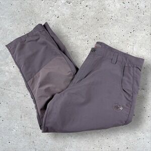 MAMMUT Gray Double Knee Hiking Pants Men's Sz 58 (39x27) Gorpcore Outdoors